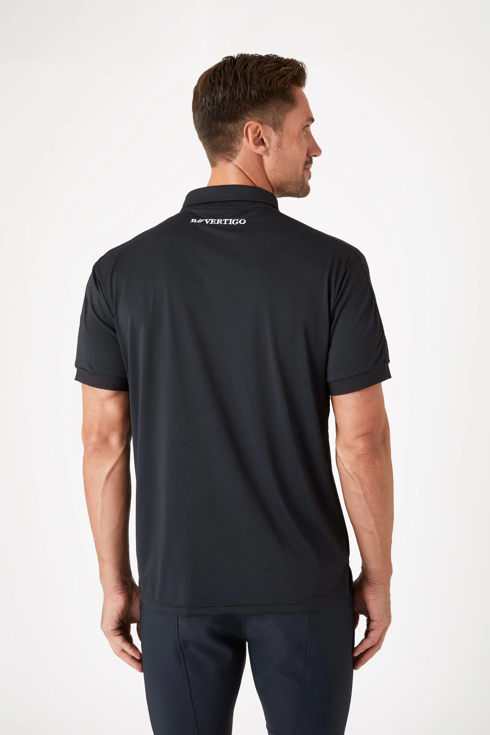 B Vertigo Camisa Polo Funcional para Hombre Flynn