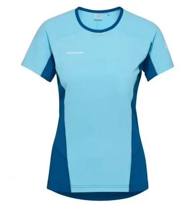 Camiseta Mammut Aenergy FL (cool blue - deep ice) mujer