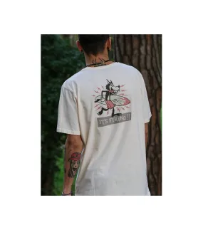 Camiseta STYLING Wolf - Amarillo