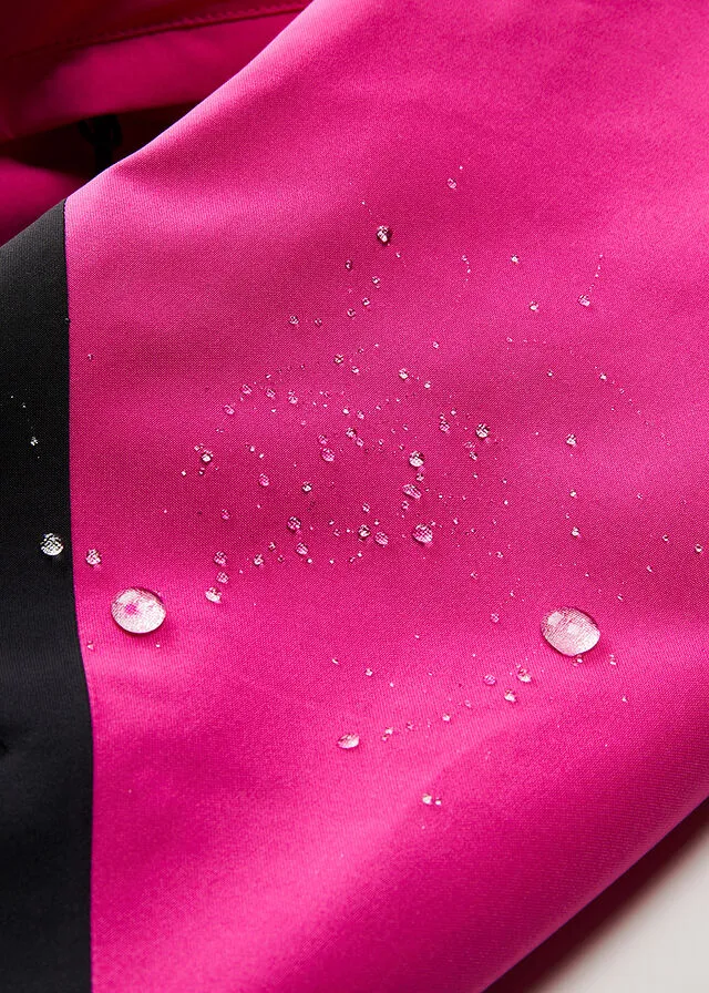Chaqueta funcional Rosa magnolia-negro