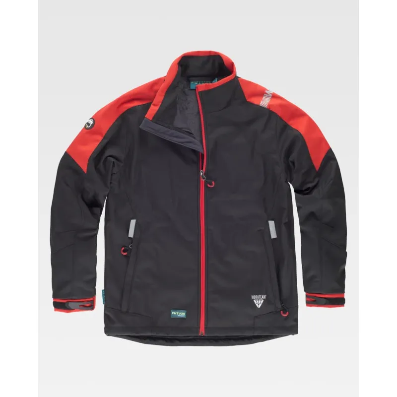 Chaqueta Workshell WORKTEAM WF2840 combinada