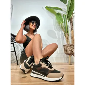 Deportiva Combinada ZANZA Negro