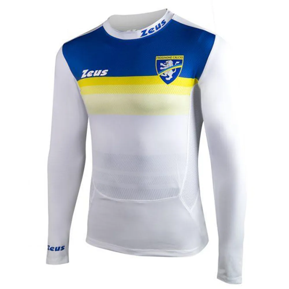 Frosinone Calcio Zeus Hombre Camiseta funcional blanco azul