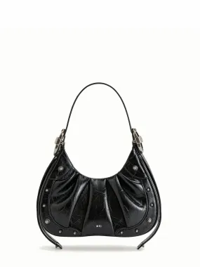Gabbi Crushed Ruched black