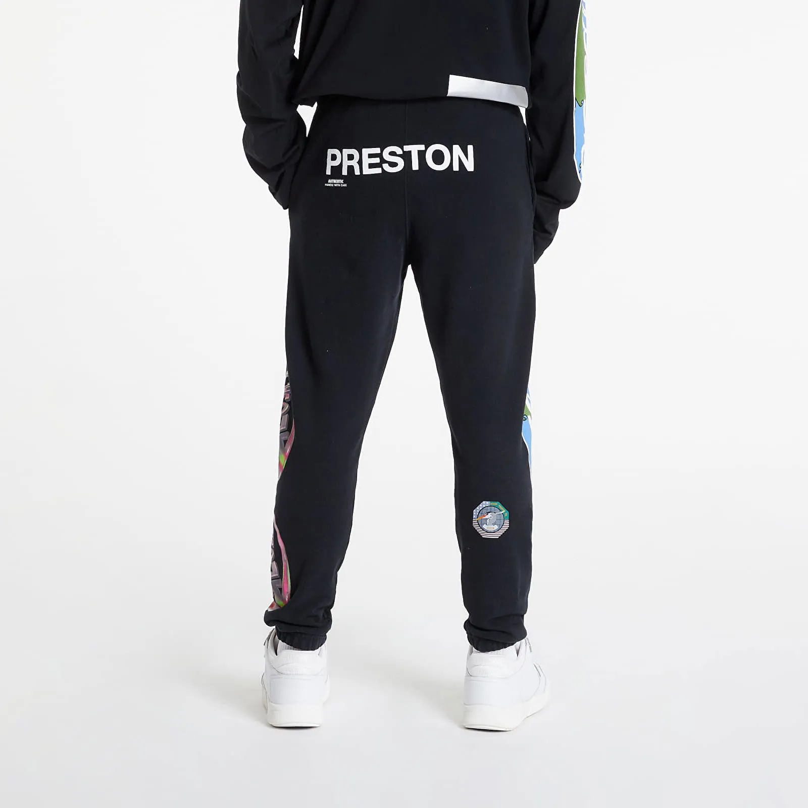 HERON PRESTON Short Leg Sweatpants Global C