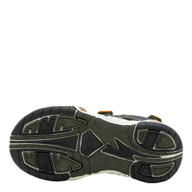 Leaf Saimen Blinking Sandal Orange/Green