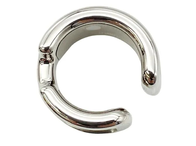 Otras joyas Hermès Olympe PM Ear Cuff Negro Plata 