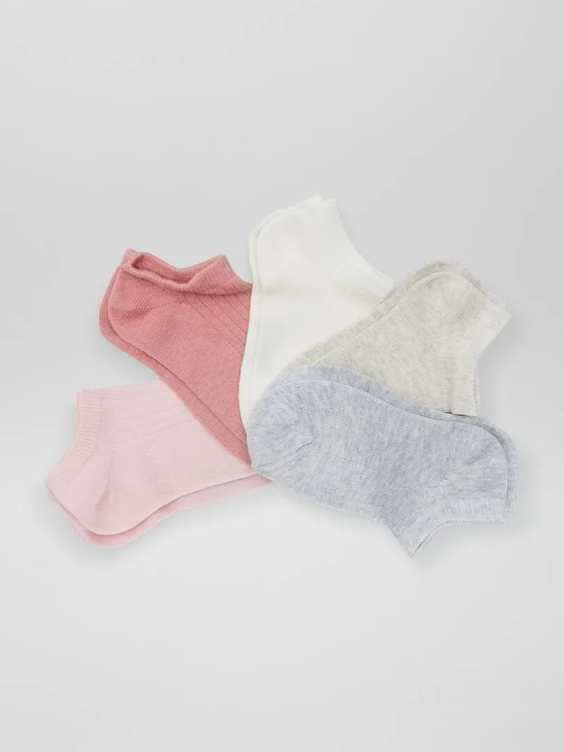 Pack de 5 pares de calcetines - GRIS