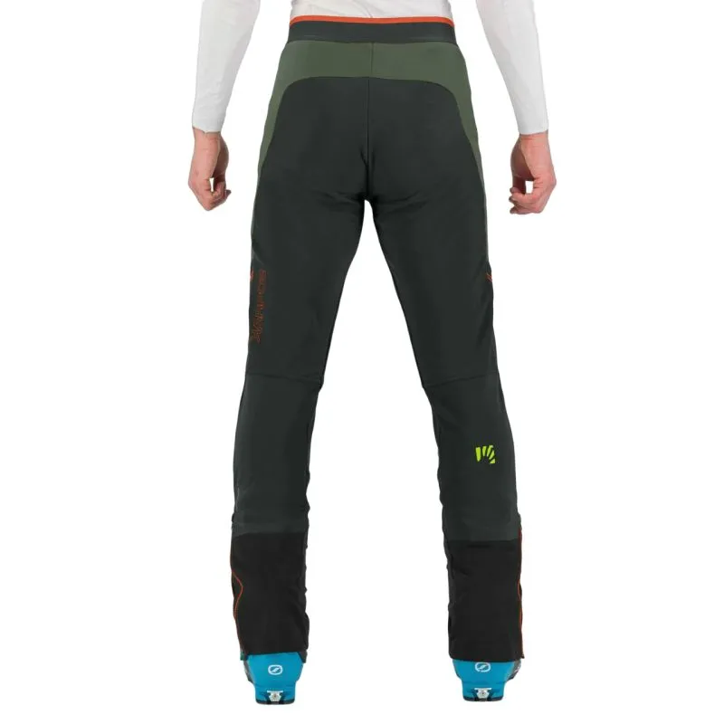 Pantalon de ski KARPOS ALAGNA PLUS EVO PNT (Black Sand/Spicy Orange) homme