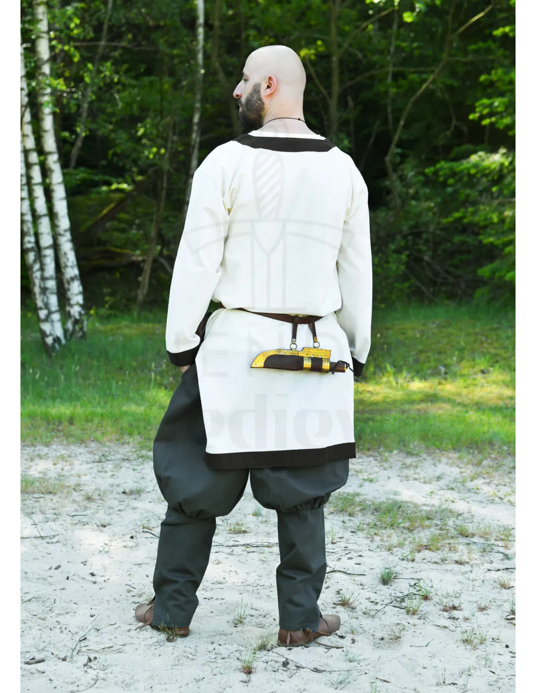 Pantalones vikingos modelo Olaf, verde oliva