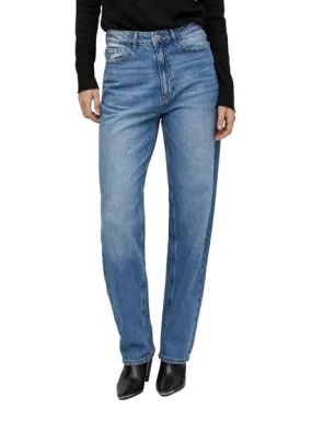 Pantalón Vaquero Vila Vikelly Jaf Azul para Mujer