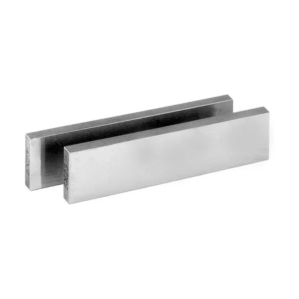 Par de soportes paralelos, precisión, 125 mm de longitud