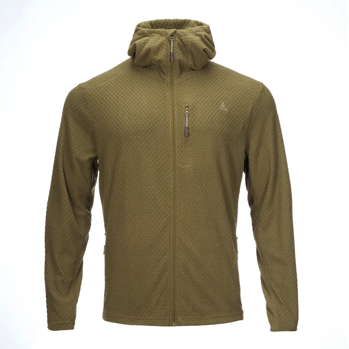 Poleron Hombre Secoya Hoody Verde Oliva Geography