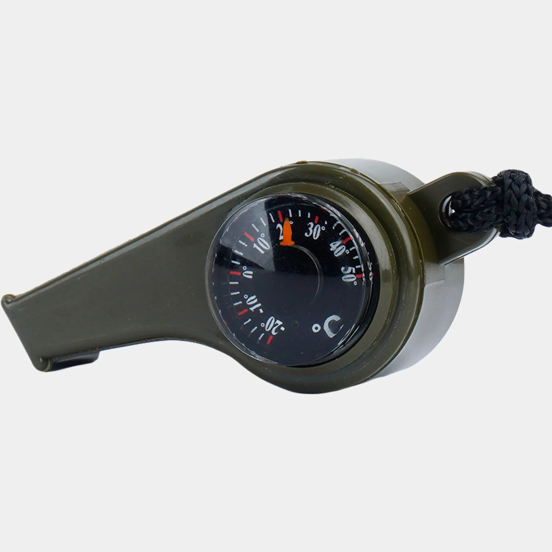 Silbato MIL-TEC verde oliva