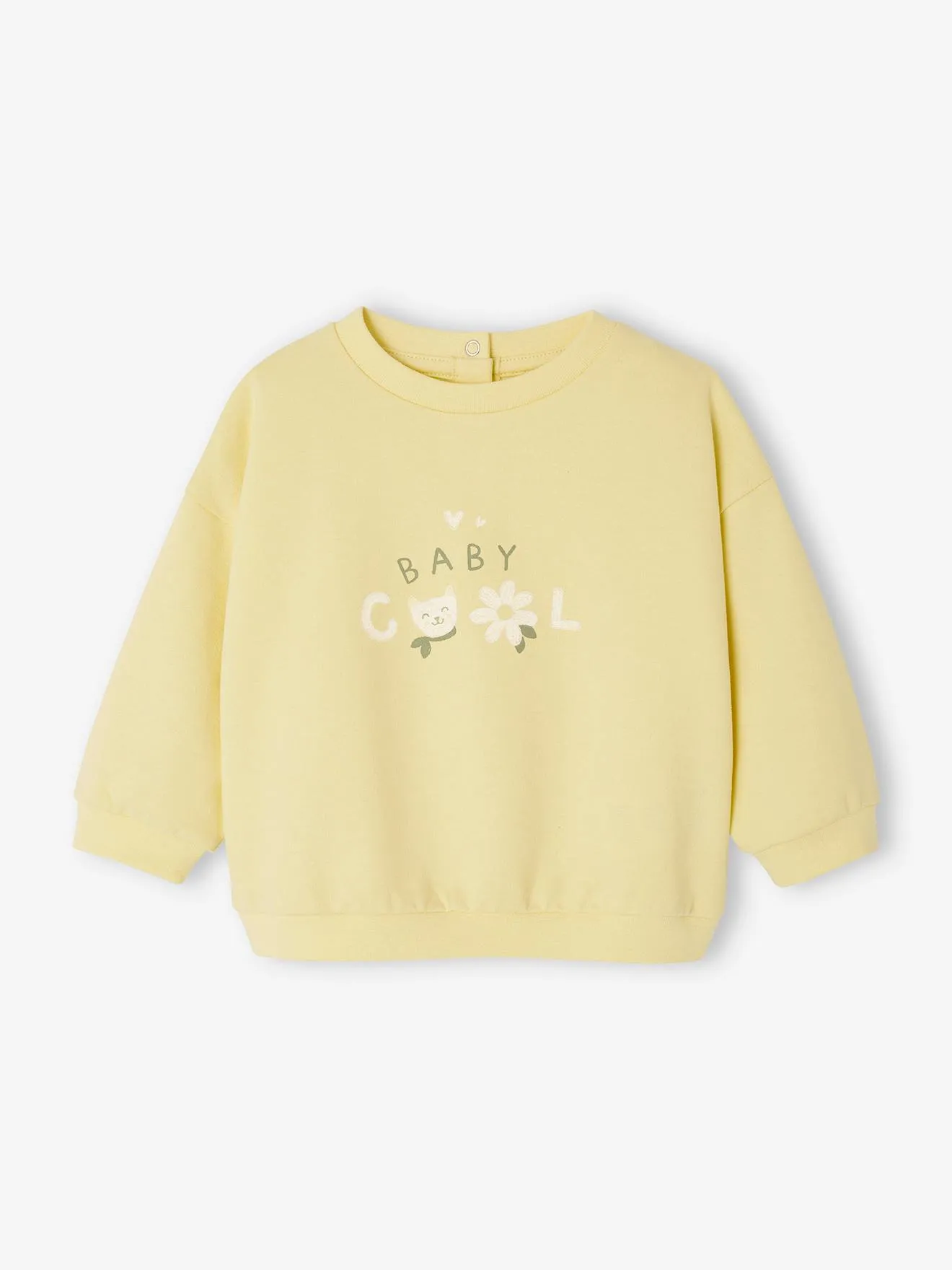 Sudadera basics de felpa para bebé