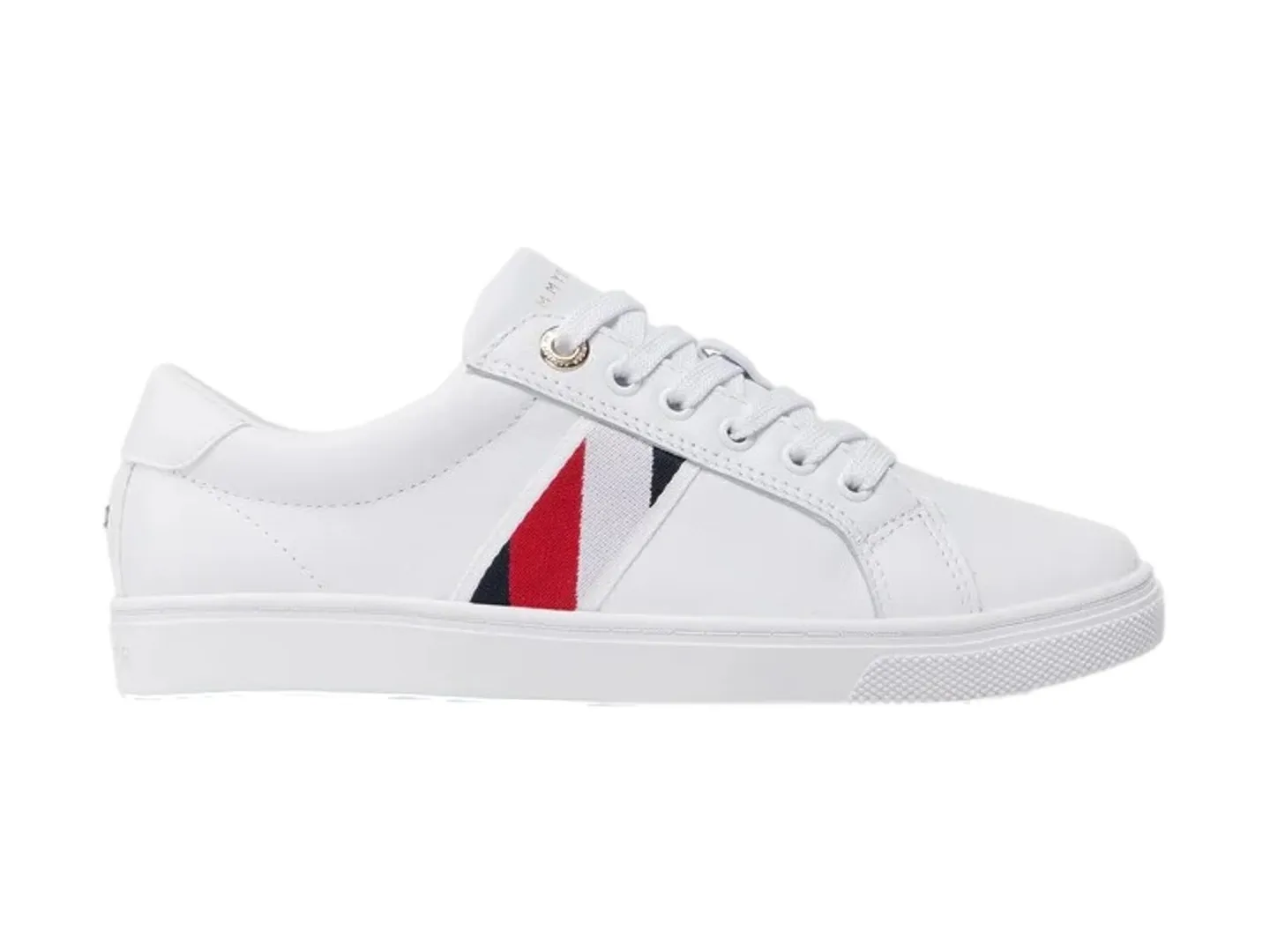 Tenis Tommy Hilfiger Corporate Tommy Blanco Para Mujer